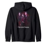 The Vampire Diaries Company of Three Zip Hoodie