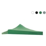 Toile de remplacement imperméable pour tonnelle de jardin pliable 3x3 Couleur: Vert foncé