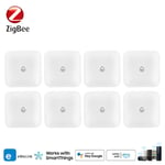 EWeLink Zigbee-Capteur de fuite d'eau,maison intelligente,alarme d'intrusion d'eau en temps réel,dispositif de protection de sécurité,capteur de fuite d'inondation - Type 8pcs