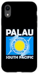 iPhone XR Flag of Palau South Pacific Spotted Shark Case