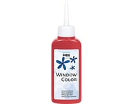 KREUL Finestra della Stoffa Window Color 80 ML in Pratica Bottiglia con Rivestimento Soft Vetro Bambini Vernice Vetro della Finestra