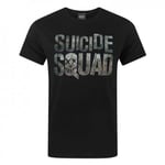 Suicide Squad Mens Logo T-Shirt - M