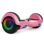 SISIGAD Hoverboard Self Balancing Scooter 6.5" Hoverboard Bluetooth Two Wheel Electric Scooter Swegway Board LED Light With 2 * 300W Motor for Kids