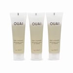 3 x OUAI Body Cleanser Mini 30ml - Imperfect Container