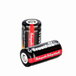 2st 16340 RCR123A Uppladdningsbart Li-ion batteri 3,7V 880mAh Bra kvalitet