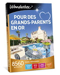 Wonderbox - Coffret Cadeau - Multi Activité - pour des Grands-Parents en Or - 1 Activité Sensationnelle pour 2 Personnes Week-End, Restaurant, Sport Ou Bien-être