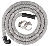 1Plusselect Kit d'extension de tuyau de vidange pour machine à laver 2,5 m 27 mm