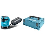 Makita DBO180Z Ponceuse Excentrique Ø 125 mm (Machine Seule) & 821550-0 - Maletin makpac tipo 2