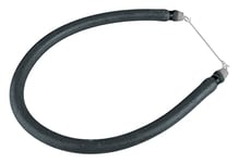 Seac Tripower élastique Circulaire pour la pêche sous-Marine avec Ogive en dyneema Fabriqué en Italie Unisex-Adult, Noir, Ø14,5mm X 56cm