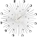 ootb Horloge en métal, Etoile en Cristal, env. 50 cm, pour 1 Pile Mignon (AA)