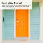 Wireless Wifi Video Doorbell Camera Smart Security Door Bell Night Set