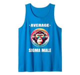 Average Sigma Male Meme Shirt Monkey Sigma Shirt Vintage Tank Top