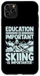 Coque pour iPhone 11 Pro Max Ski Sports Funny Ski Training Compétition