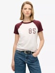 Superdry Athletic Essentials Raglan Fitted T-Shirt