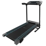 Cecotec Tapis de Course Pliable DrumFit WayHome 1200 Runner Sprint. 1100 W, de 1 à 12 km/h, 12 programmes, Panneau LED, Surface de Course de 110x40 cm, Inclinaison Manuelle, Roues