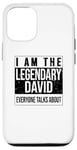 iPhone 12/12 Pro I am the legendary shirt, gift idea for David Case