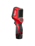 Milwaukee 4933451387 – m12td-201b chambre d'image térmiica 12 V, 102 x 77, 7800 pixels, 1 x m12b2