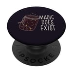 Magic Does Exist Bougie parfumée en pot pour luciole PopSockets PopGrip Adhésif