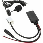 Adaptateur de Câble Audio de Voiture, Remplacement de L'adaptateur de Câble de Musique Audio Stéréo RD4 aux Stéréo 12 Broches Bluetooth pour Citroen