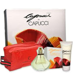 Parfum pour Femme Capucci De Set Cadeau Avec Edp 100ml+ Gel Douche + Beauté