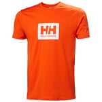 Helly Hansen Men's HH Box T T-Shirt, 147 Cherry Tomato, S