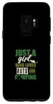 Galaxy S9 Just a girl who loves rats and camping - Camper Camping Rat Case