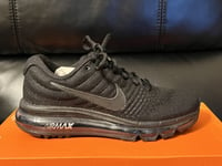 Nike Air Max 2017 (GS) - UK 4 (EUR 36.5) Black New 851622 004