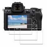 Glass Screen Protector for Nikon Z7 II / Z6 II / Z5 Z 7 II Z 6 II Z 5 Z 7II Z 6II [3 Pack] ，iDaPro Tempered Glass Easy Installation