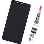 HYYT Store Écran tactile +Écran LCD pour NOIR XiaoMi redmi note 5/redmi note 5 Pro + Kit outils + Colle B7000