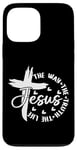 iPhone 13 Pro Max Jesus The Way Truth Life Bible Verse Christian Worship Case