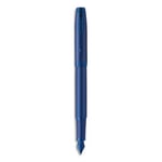 Parker Plume IM - Monochrome Bleu pointe moyenne avec recharge d'encre bleue Étui cadeau