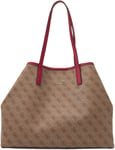 Guess Hwvg6995270 Vikky Tote Extra Large Womens Bag Handbag Brown