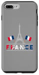 Coque pour iPhone 7 Plus/8 Plus Tour Eiffel de Paris en France Paris Love I Love Paris Meme