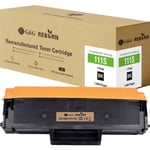 G&G Tonere Erstatter Samsung Mlt-D111s, Su810a Kompatibel Sort 1000 Sider Reborn Remanufactured 21324