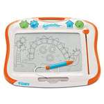 TOMY - Ardoise Magique Megasketcher T6555, Tablette Dessin Idéal Pour les Voyages, Tableau Magnétique Effaçable Adapté aux Enfants de plus de 3 ans