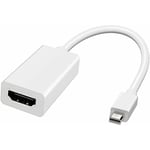 Euritecsa - Adaptateur Mini DisplayPort vers hdmi, convertisseur Thunderbolt vers hdmi pour MacBook Air/Pro, Microsoft Surface Pro/Dock, moniteur,