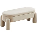 Banc de Rangement Pliable Banc en Velours, Banc de Lit pour Salon et Chambre, Banquette d'entrée avec Design, Kaki