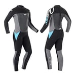 Osprey Origin combinaison de surf intégrale hiver femme 5mm, néoprène 5/4 mm, pour le surf et les sports aquatiques