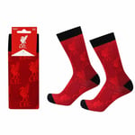 Official Merchandise Liverpool FC Adult Socks x 2 pairs Size 8-11 Christmas Gift