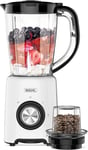 Wahl Blender Heavy Duty Table Jug with Grinder 2 Speed 1.5L 500W White ZY122