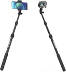 SmaPole Q2 Extensible Perche/Monopode pour GoPro Hero 7/6/5/4/3+/3/2/1/Session,osmo action (télécommande WiFi ne sont Pas Compris)