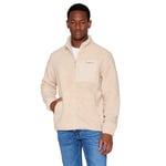 Knowledge Cotton Teddy Fleece Zip Sweat Herr