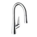 hansgrohe Talis M51 Mitigeur de cuisine 200, avec douchette extractible 2 jets, sBox, chromé, 73851000