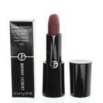 Giorgio Armani Purple Lipstick Rouge d'Armani Lasting Satin 600 Front-Row