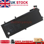 New Battery for XPS 15 9570 11.4V 56Wh Laptop Battery Type H5H20 5D91C 0CP6DF