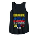 Womens Support Venezuela Flag | Desarrolladora Apoyo Democracia Tank Top