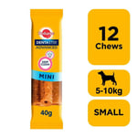 12 X 40g Pedigree Dentastix Advanced Mini Small Dog Dental Dog Treats 12 Chews