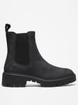 Timberland Cortina Valley Chelsea Ankle Boots - Black, Black, Size 6, Women