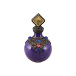 FLACON POTION RÉSINE SORCELLERIE 9.5X16.5CM VIOLET