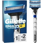 Gillette Rakhyvel Mach3 Turbo 2st rakblad